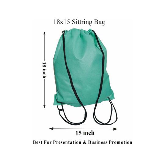 Elevate Your Brand with Premium 18x15 Drawstring Promotional Bags